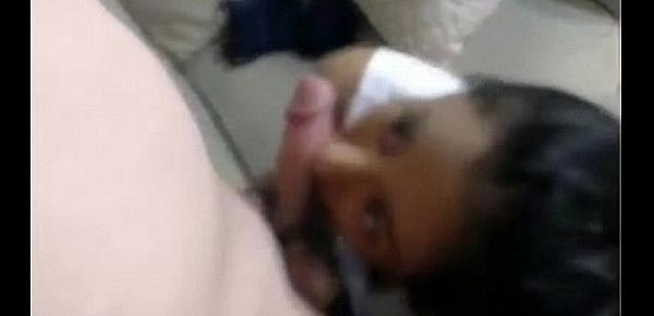  indian college student sucks her white boyfriend s cock